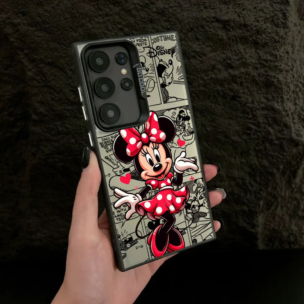 Minnie Mouse Disneys Cartoon S25 Case For Samsung S25 S24 Ultra For Galaxy S23 S22 S21 FE S20 Ultra Plus Shockproof Phone Cover Minnie Mouse Disneys Cartoon S25 Case For Samsung S25 S24 Ultra For Galaxy S23 S22 S21 FE S20 Ultra Plus Shockproof Phone Cover