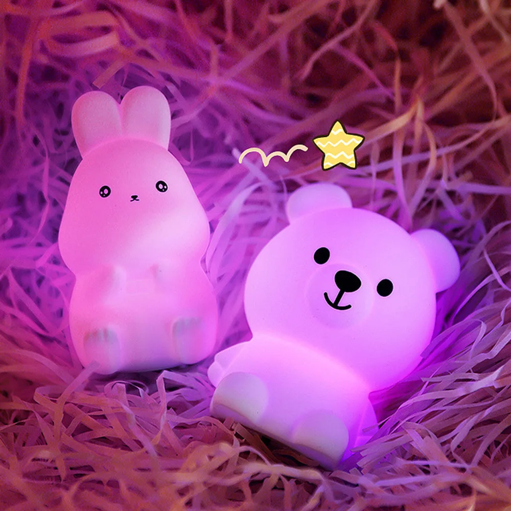 Soft Silicone Animal Patting Light Lightweight Ambience Light For Kids Children Adult Room Decor
Soft Silicone Animal Patting Light Lightweight Ambience Light For Kids Children Adult Room Decor