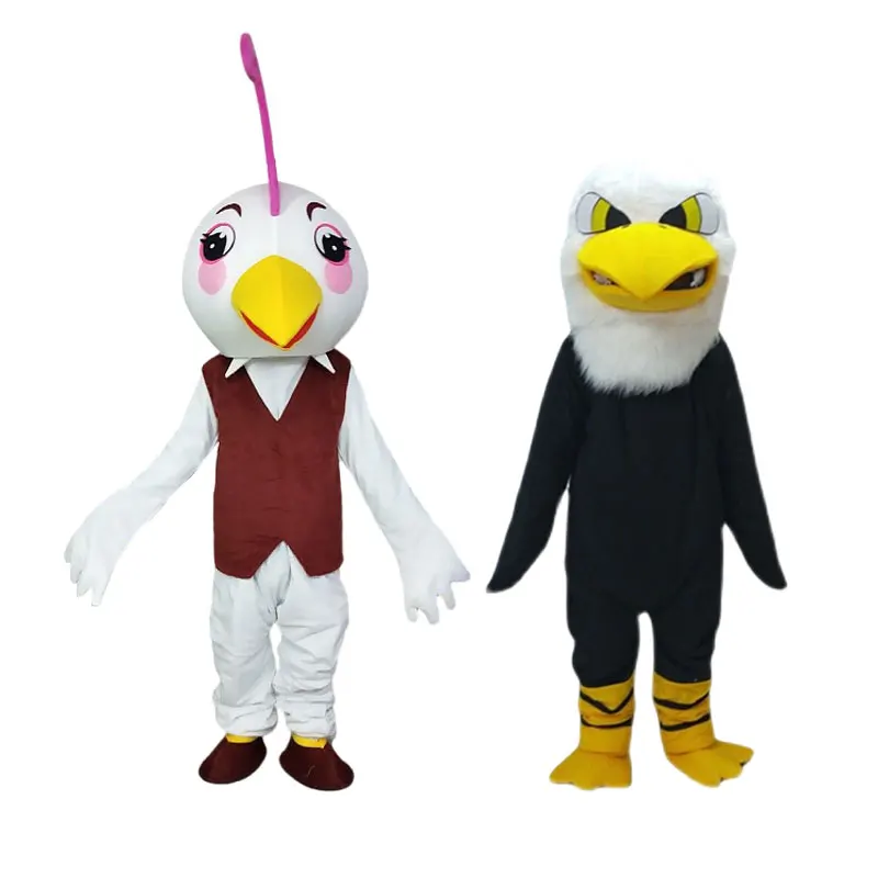 

Eagle Cartoon Animal Doll Mascot Costume Adult Walking Show Flyer Props Owl Head Set Bird Anime Cosplay Costume Carnival Party