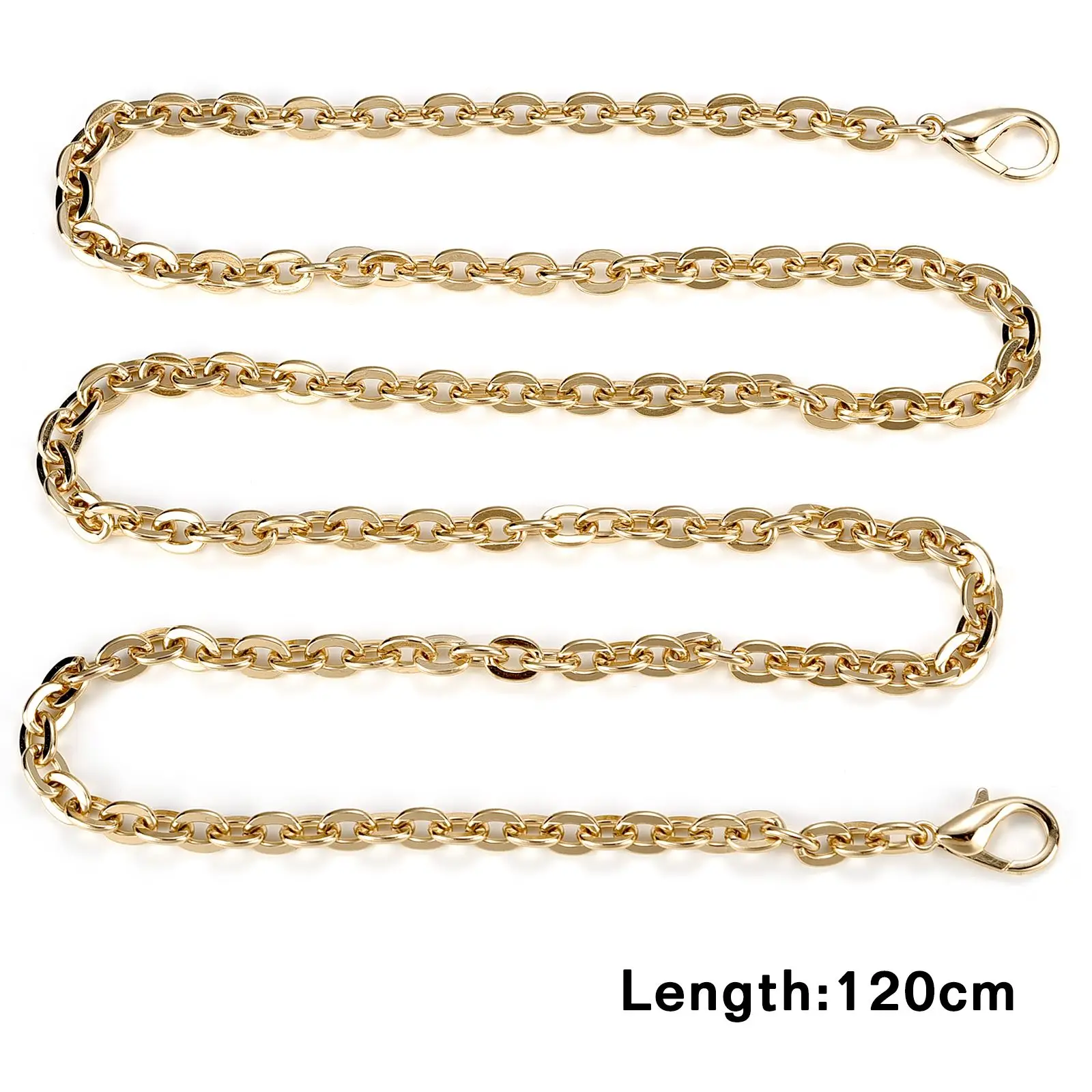 Connection Material New Zinc Alloy Iron Buckle Length 23mm Chain Width 7mm Total Length 100cm/120cm Jewelry Making Tool
Connection Material New Zinc Alloy Iron Buckle Length 23mm Chain Width 7mm Total Length 100cm/120cm Jewelry Making Tool