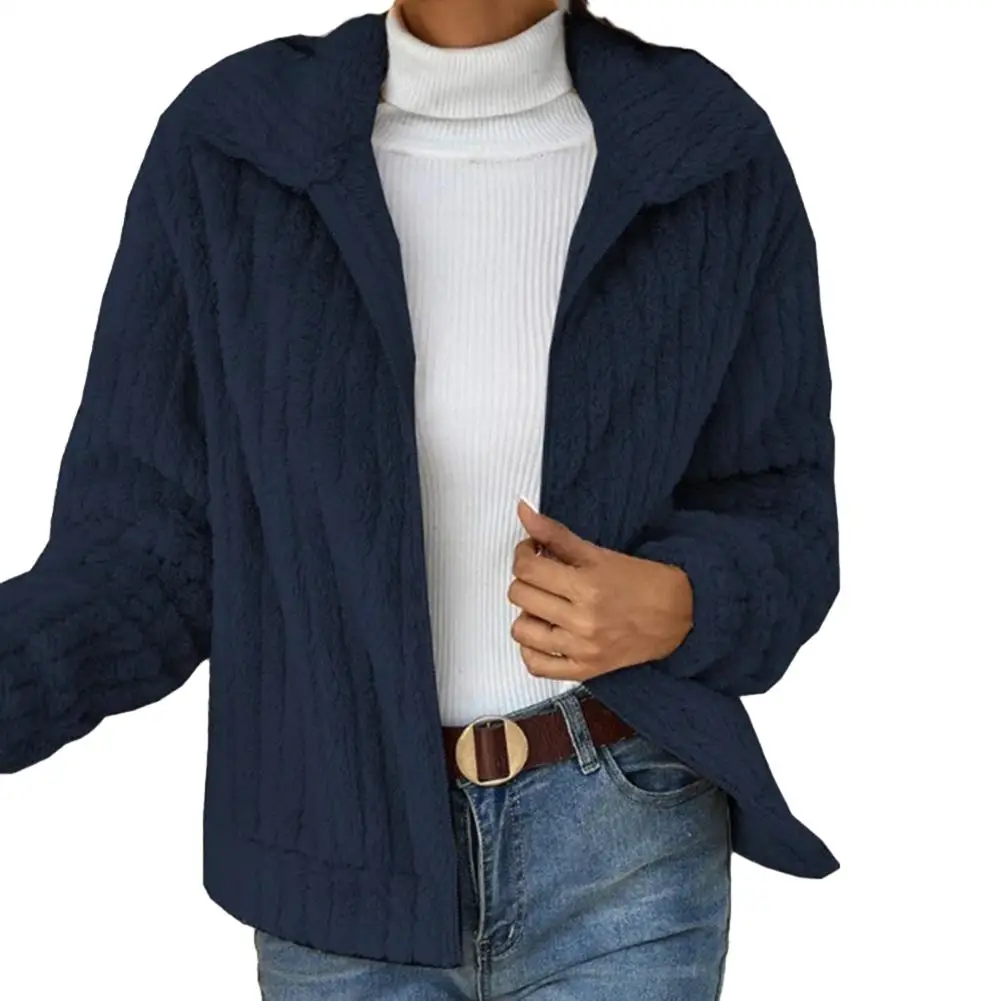 Hot Long Sleeve Outwear Coat Winter Coat Women Fleece Jackets Fur Plush Ladies Fuzzy Outwear Fastener Up Female Faux
Hot Long Sleeve Outwear Coat Winter Coat Women Fleece Jackets Fur Plush Ladies Fuzzy Outwear Fastener Up Female Faux
