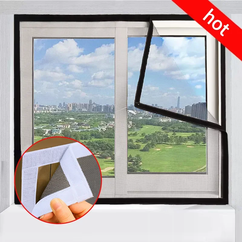 Self-adhesive reusable mosquito nets for windows,anti-mosquito window screens, tulle, customizable,summer, washable,Mosquito net
Self-adhesive reusable mosquito nets for windows,anti-mosquito window screens, tulle, customizable,summer, washable,Mosquito net