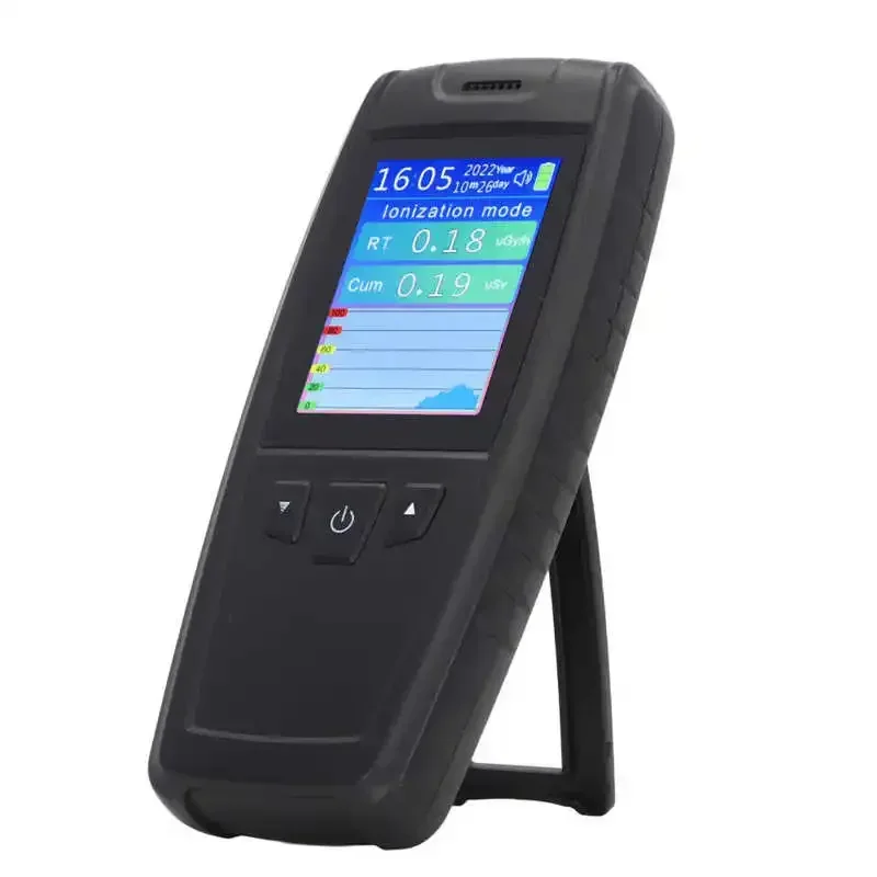 Nuclear Radiation Detector High Sensitivity Geiger Counter Self Setting with Storage Box for Isotope Detection
Nuclear Radiation Detector High Sensitivity Geiger Counter Self Setting with Storage Box for Isotope Detection