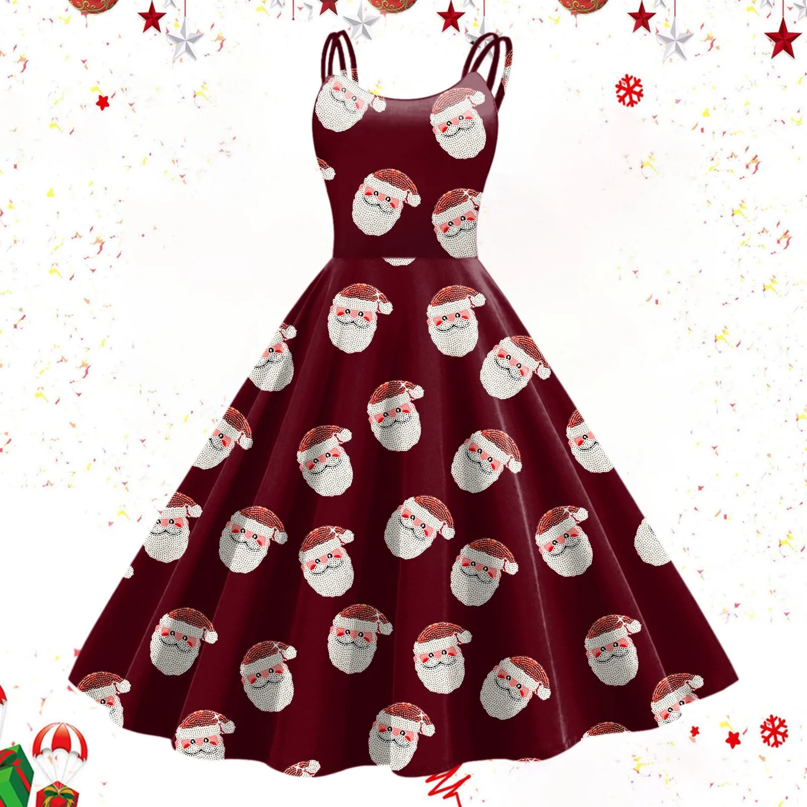 Women Christmas Sleeveless Knee Length Retro A Line Flared Swing Formal Prom Party Dress Shirt Dresses for Women Long Sleeves
Women Christmas Sleeveless Knee Length Retro A Line Flared Swing Formal Prom Party Dress Shirt Dresses for Women Long Sleeves