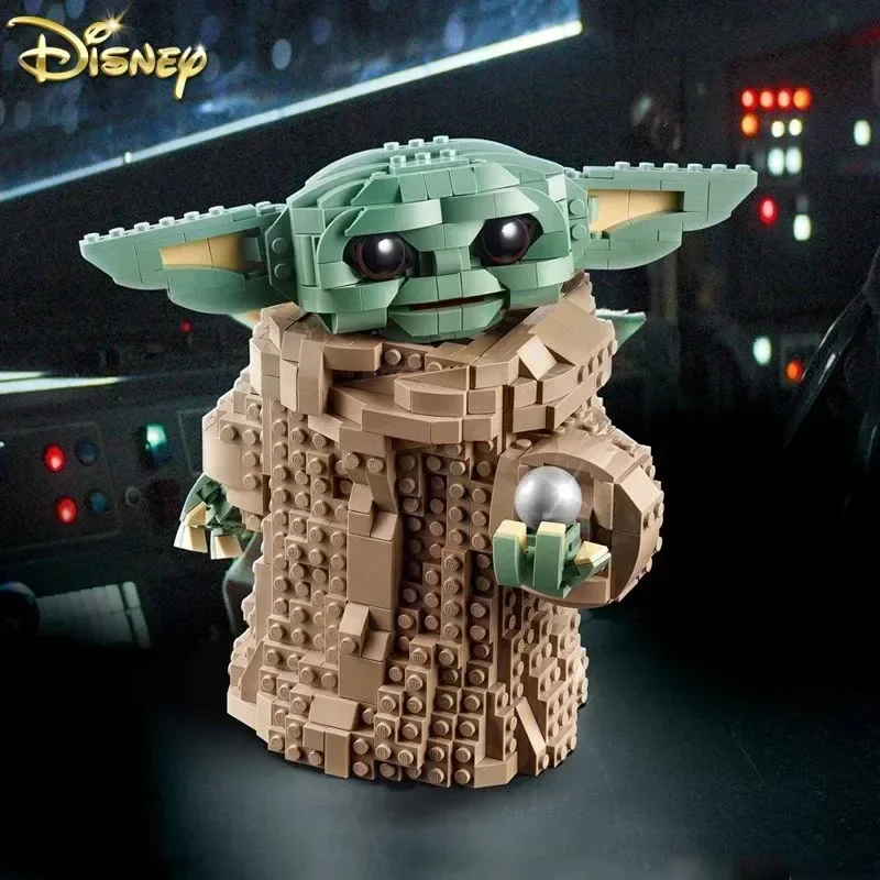 

Disney Star Wars Yoda Baby 23013 Puzzle 1073pcs Block Assembled Block Model Children'S Block Toys As Birthday Gifts For Friends