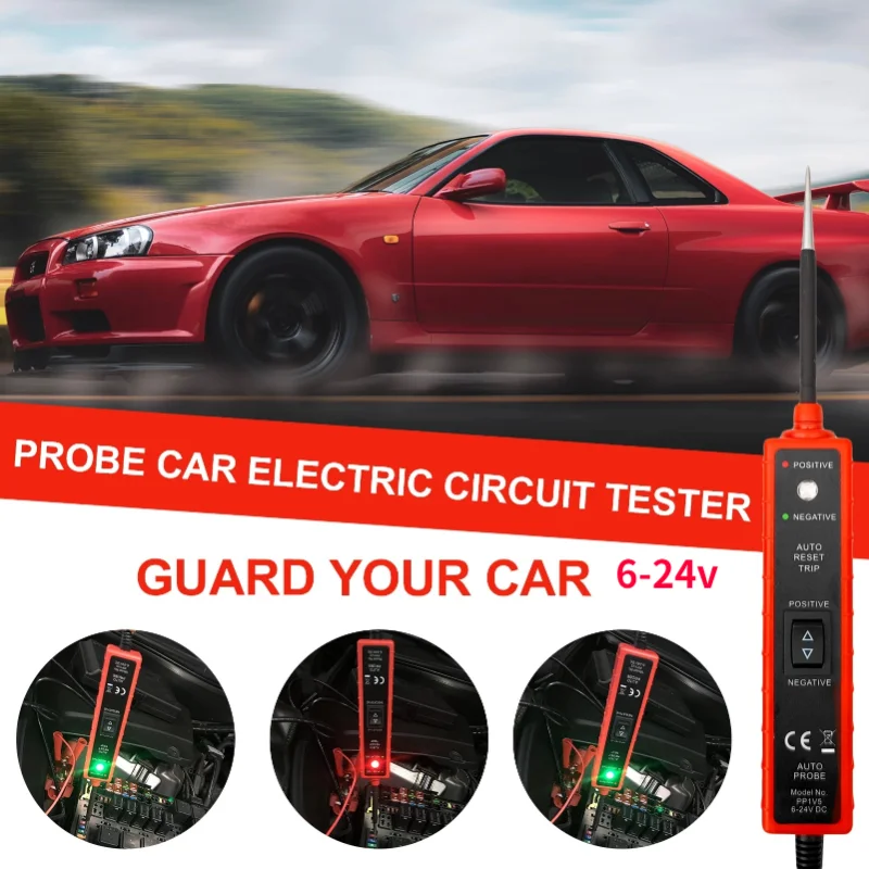 Electric Circuit Tester Car Electrical System With Power Switch Tester Automobile Vehicle Diagnostic car tools for auto repair
Electric Circuit Tester Car Electrical System With Power Switch Tester Automobile Vehicle Diagnostic car tools for auto repair
