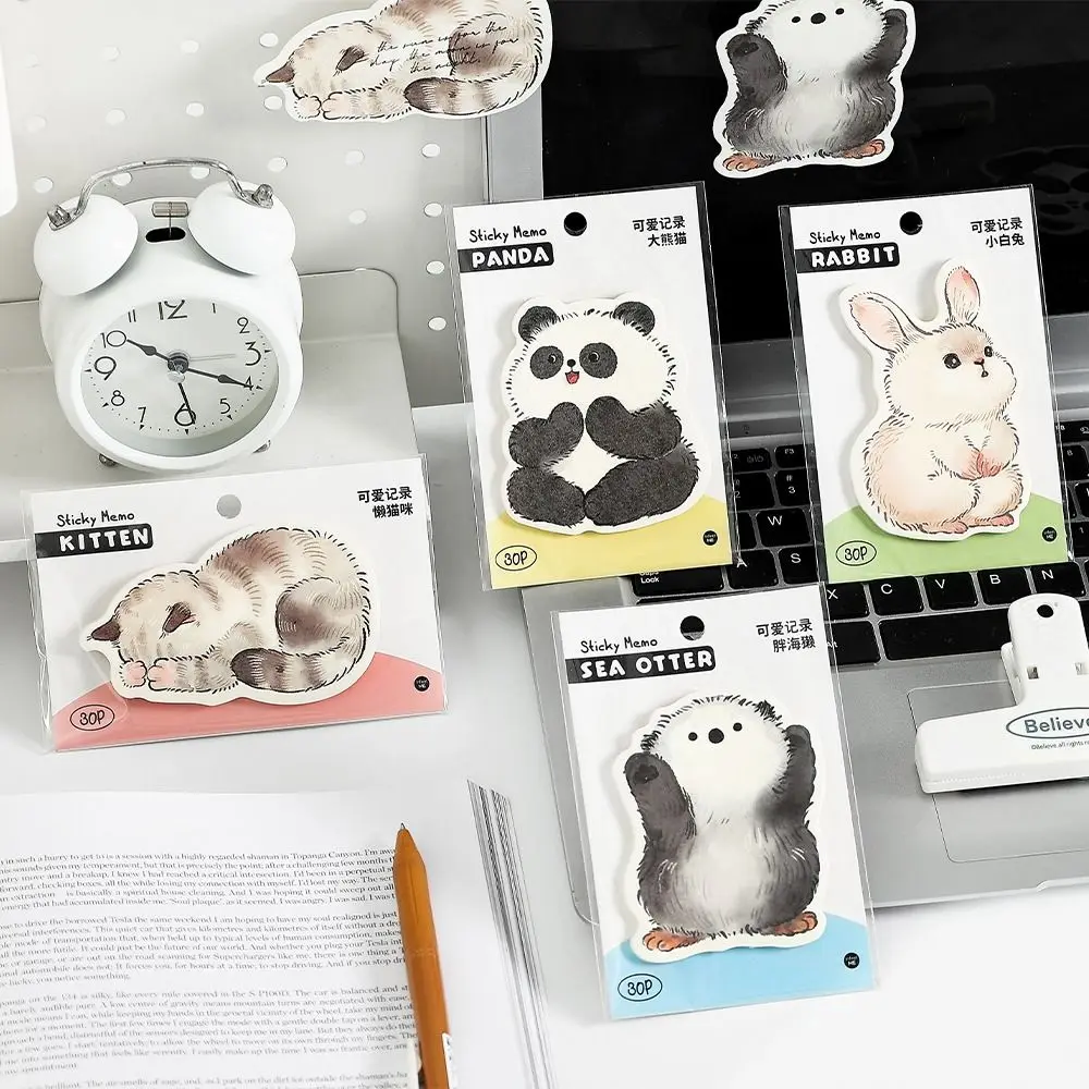 

Message Paper Kawaii Animal Sticky Notes Self Sticky Markers Flags Memo Pads Post Memos Adhesive Index Sticky Notepad