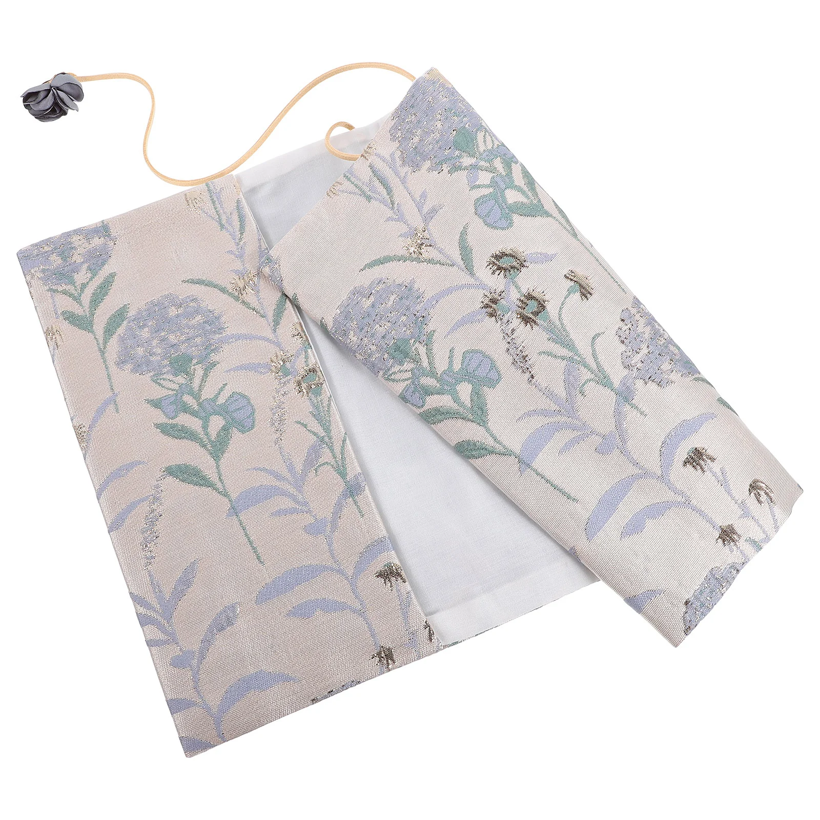 Handmade Cloth Book Cover Travel Decor Account Hand-made Book Fabric Exquisite Sleeve Student Ornamental Cover Protector
Handmade Cloth Book Cover Travel Decor Account Hand-made Book Fabric Exquisite Sleeve Student Ornamental Cover Protector
