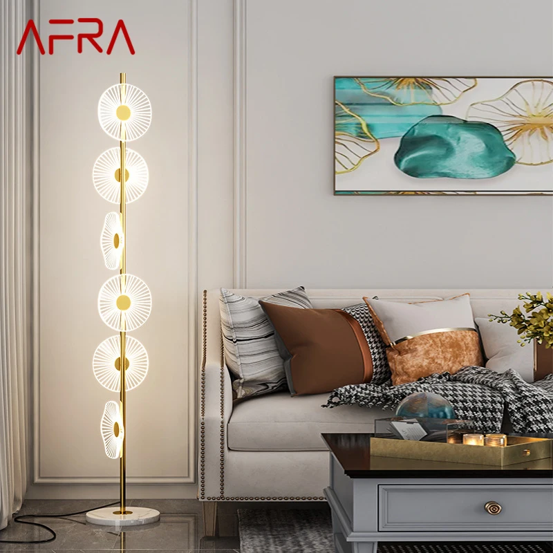 AFRA Nordic Floor Lamp Modern Art Family Iiving Room Bedroom Creativity Atmosphere LED Decorative Standing Light
AFRA Nordic Floor Lamp Modern Art Family Iiving Room Bedroom Creativity Atmosphere LED Decorative Standing Light