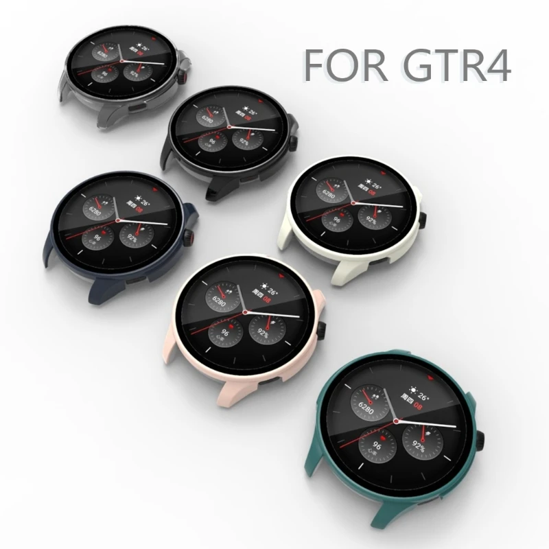 Защитный чехол для ПК для GTR4, водонепроницаемая защитная пленка для экрана, рамка для умных часов, цельный корпус, стеклянная
Защитный чехол для ПК для GTR4, водонепроницаемая защитная пленка для экрана, рамка для умных часов, цельный корпус, стеклянная