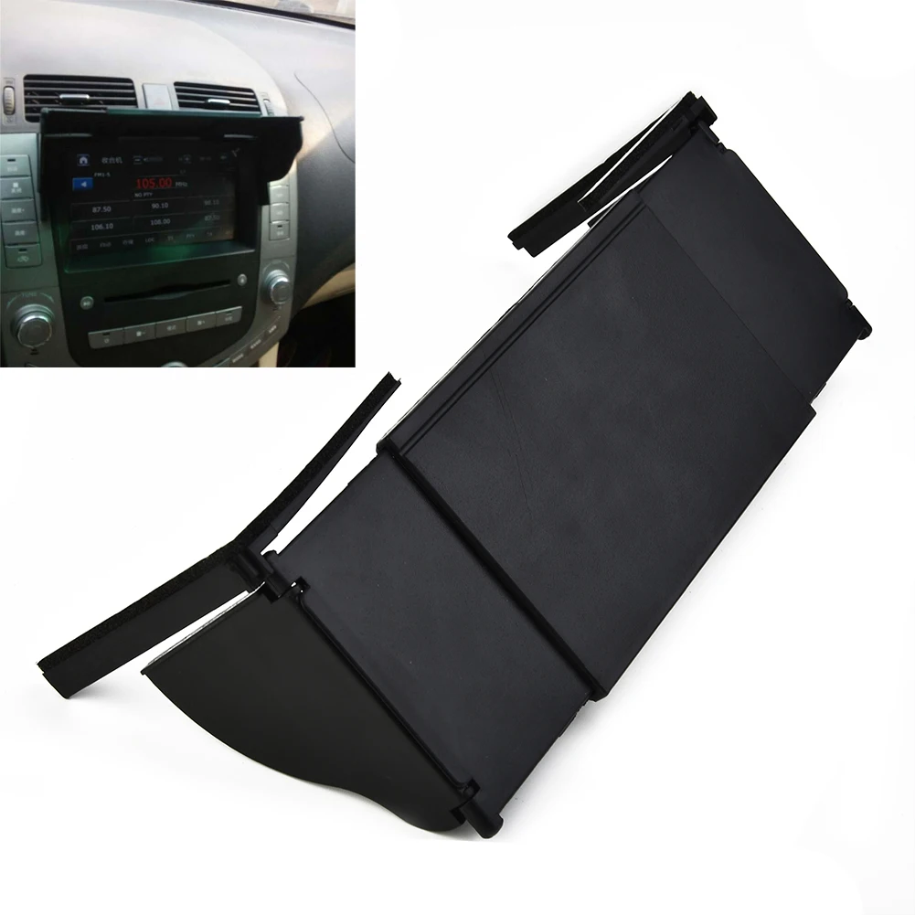 Automotive Interior Car Navigator Sun Shade Flight Streamline Design Non-toxic Recyclable Anti-Glare Radio Cover Universal
Automotive Interior Car Navigator Sun Shade Flight Streamline Design Non-toxic Recyclable Anti-Glare Radio Cover Universal