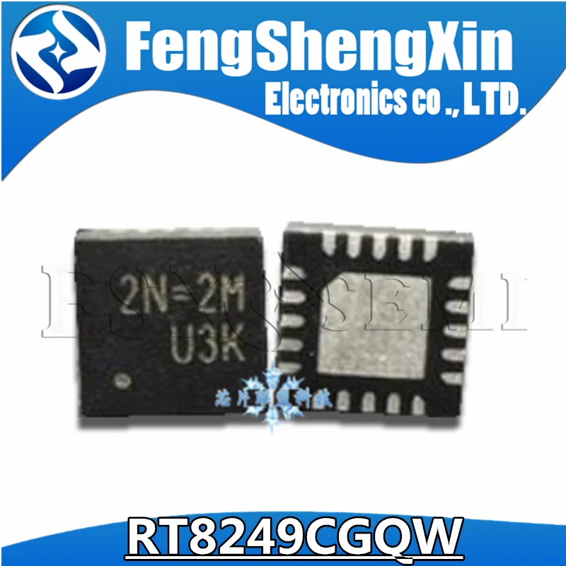 5pcs RT8249CGQW RT8249C 2N=2A 2N=2J 2N= 2N=3E QFN-20 Chipset 
5pcs RT8249CGQW RT8249C 2N=2A 2N=2J 2N= 2N=3E QFN-20 Chipset