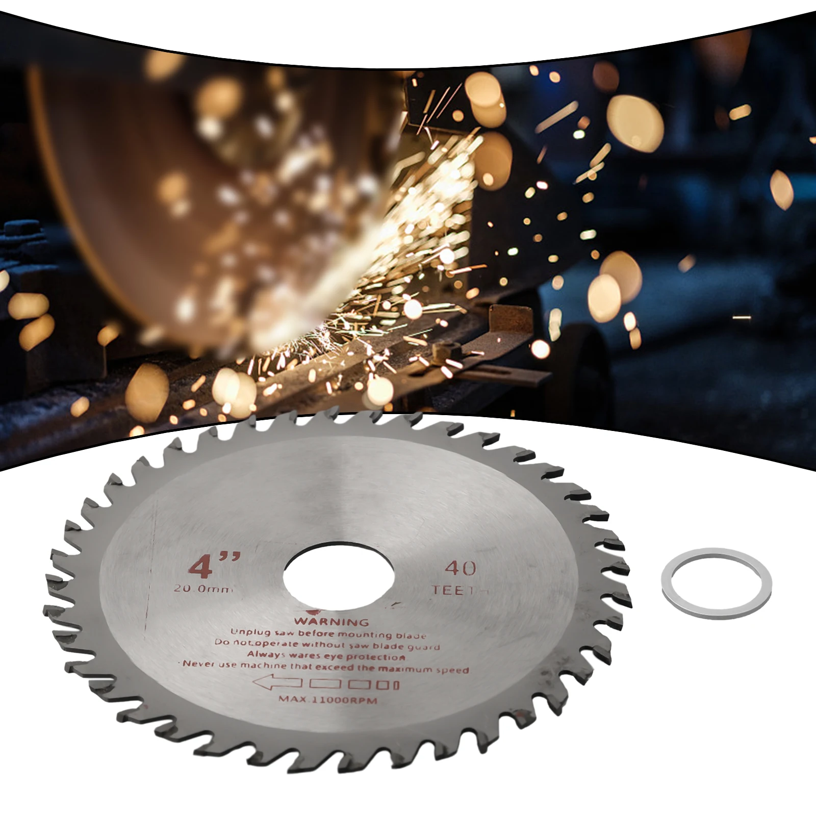 1/2PCS 4in 40 Teeth Circular Saw Blade Wood Cutting Disc For Woodworking 20mm Bore Saw Blades Metalworking Power Tool
1/2PCS 4in 40 Teeth Circular Saw Blade Wood Cutting Disc For Woodworking 20mm Bore Saw Blades Metalworking Power Tool