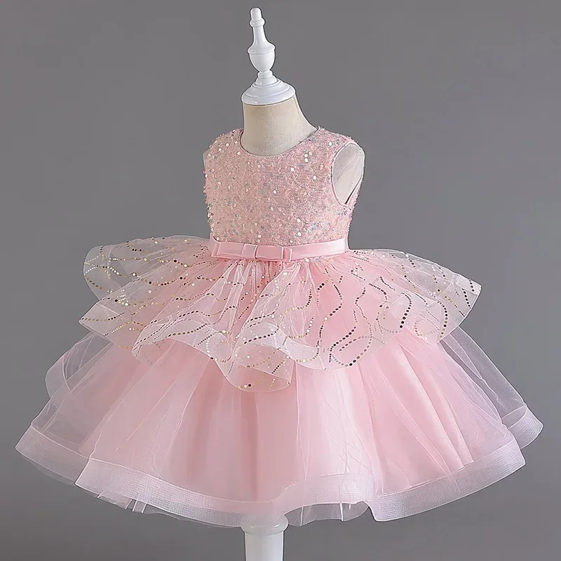 Girls Child Luxury Gala Birthday Evening Wedding Party Dresses Prom Princess 4 8 To 10 Years Baby Children Pink Sequin Clothes
Girls Child Luxury Gala Birthday Evening Wedding Party Dresses Prom Princess 4 8 To 10 Years Baby Children Pink Sequin Clothes