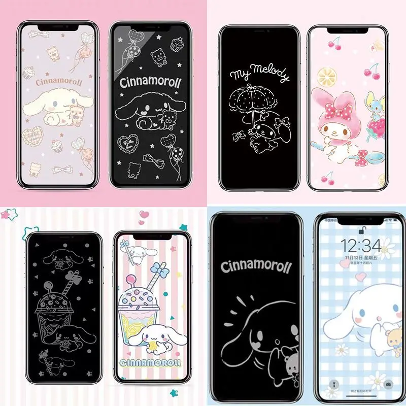 Anime Kawaii Sanrio Cinnamoroll Kuromi New Cartoon Full Screen Hd Tempered Glass Film for Iphone13 12 Pro Cute Girls Gift
Anime Kawaii Sanrio Cinnamoroll Kuromi New Cartoon Full Screen Hd Tempered Glass Film for Iphone13 12 Pro Cute Girls Gift
