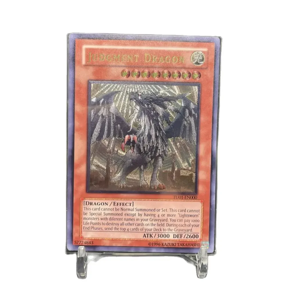 Yu-Gi-Oh Ultimate Rare TU01-EN000/Judgment Dragon Children's Gift Collectible Card Toys (Not Original)
Yu-Gi-Oh Ultimate Rare TU01-EN000/Judgment Dragon Children's Gift Collectible Card Toys (Not Original)