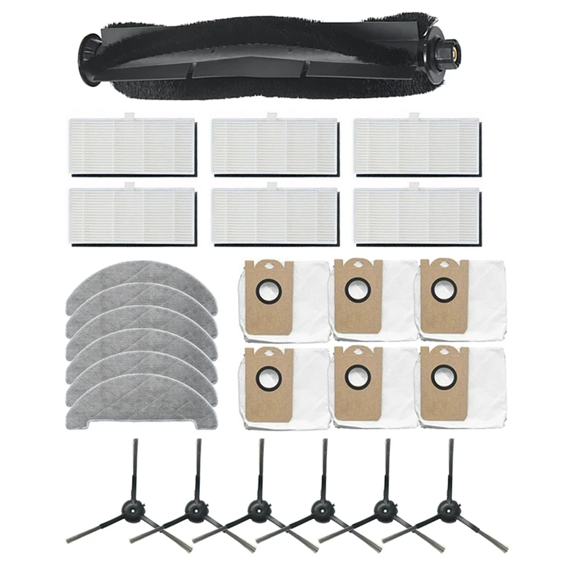 HOT!-Replacement Parts Main Rolling Brushes Side Brushes Filters Dust Bags Rags For Viomi S9 Vacuum Cleaner Accessories
HOT!-Replacement Parts Main Rolling Brushes Side Brushes Filters Dust Bags Rags For Viomi S9 Vacuum Cleaner Accessories