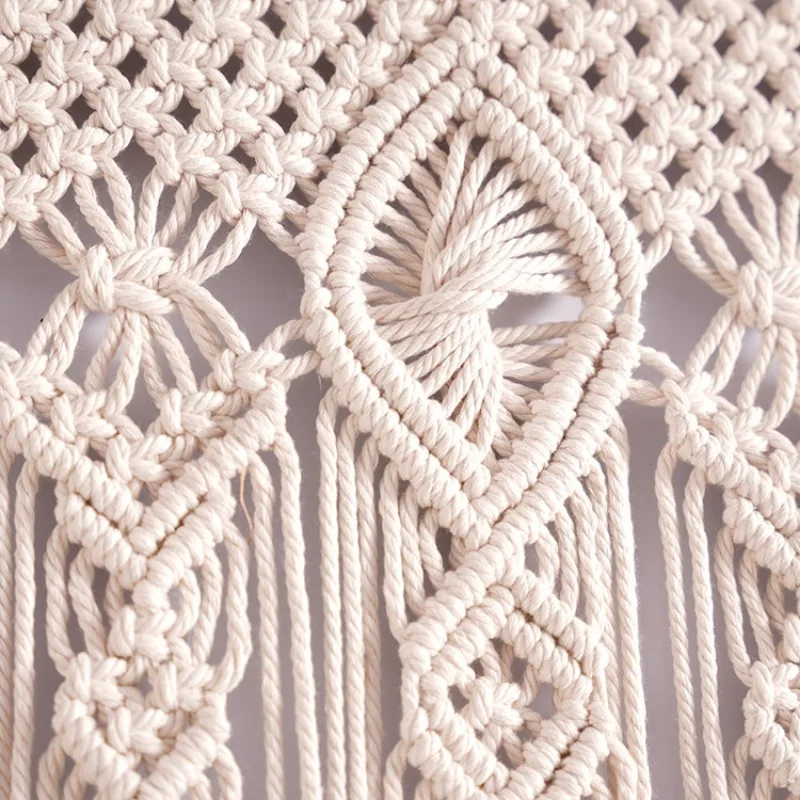Cotton Rope Tassel Door Curtain - Bohemian Nordic Woven Decor 8 S9955def10da546b898f0d147122fd2c4W