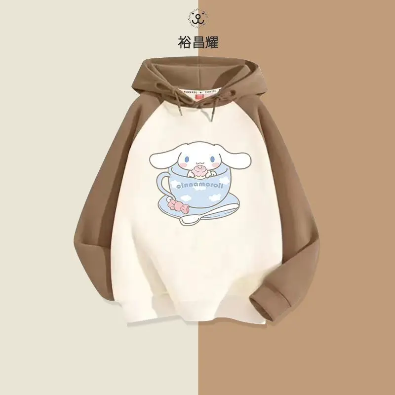Autumn Winter Cinnamoroll Anime Kawaii Sanrio Hoodie Cute Cartoon Ins Children Thick Long Sleeve Casual Shirt Clothes Kids Toys
Autumn Winter Cinnamoroll Anime Kawaii Sanrio Hoodie Cute Cartoon Ins Children Thick Long Sleeve Casual Shirt Clothes Kids Toys