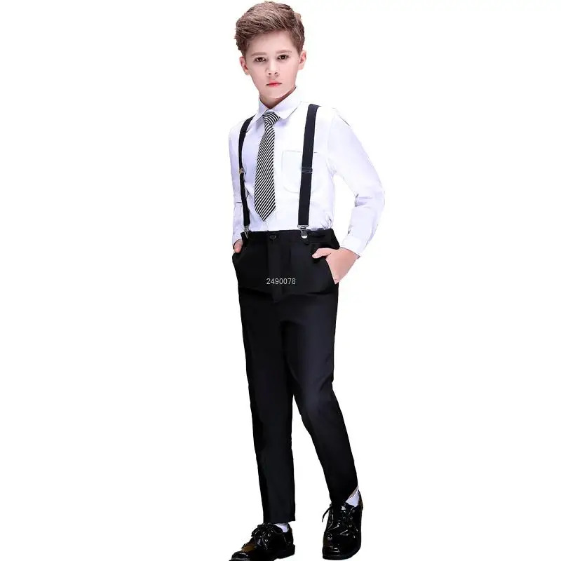 

Flower Boys Formal Party Wedding Suit Kids Photograph Suit Teenager Tuxedo Dress Children Graduation Stage Show Birthday Costume