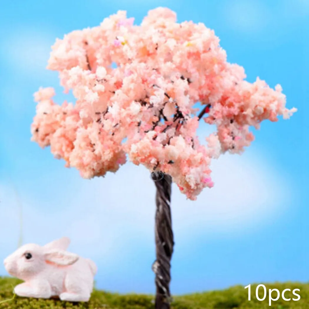 10Pcs Sakura Tree Room Decor Miniature Cherry Tree Micro Landscape Decoration Moss Landscape Succulent Plants Garden Accessories
10Pcs Sakura Tree Room Decor Miniature Cherry Tree Micro Landscape Decoration Moss Landscape Succulent Plants Garden Accessories
