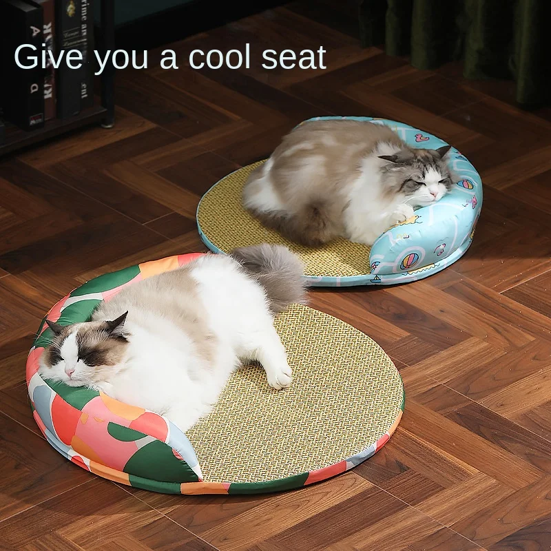 New Summer Cool Pet Sofa Beds Weaving Rattan Pillow To Lean on Mat Cat Dog Nest Etachable Prevent Cervical Spondylosis Pet Bed
New Summer Cool Pet Sofa Beds Weaving Rattan Pillow To Lean on Mat Cat Dog Nest Etachable Prevent Cervical Spondylosis Pet Bed