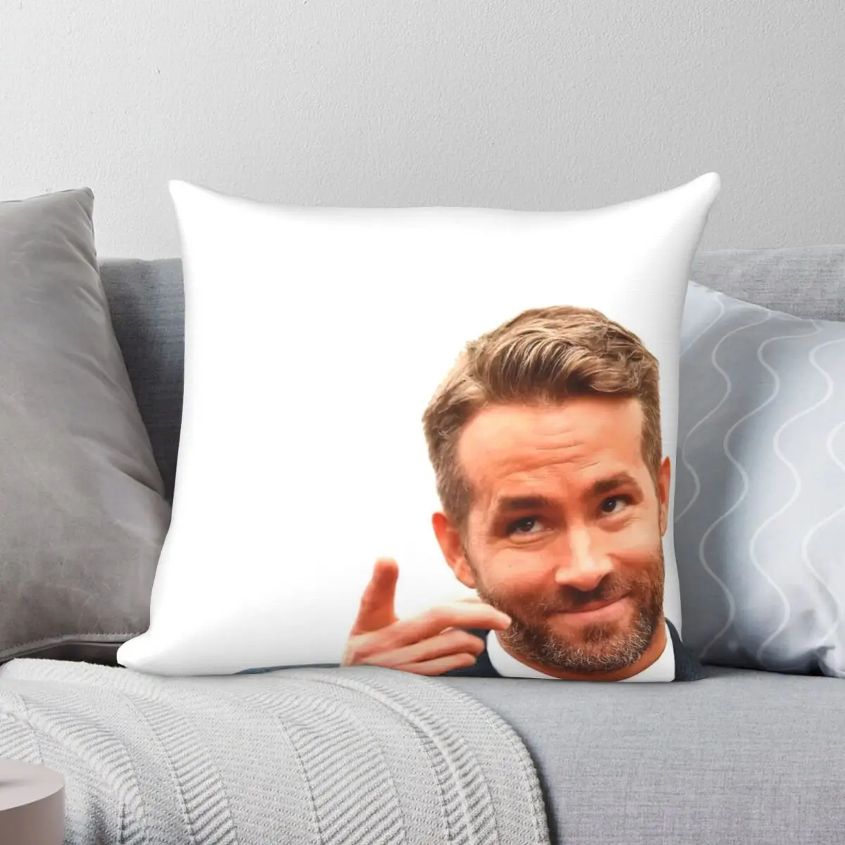 Ryan Reynolds Pillowcase Polyester Linen Velvet Pattern Zip Decor Home Cushion Cover 
Ryan Reynolds Pillowcase Polyester Linen Velvet Pattern Zip Decor Home Cushion Cover