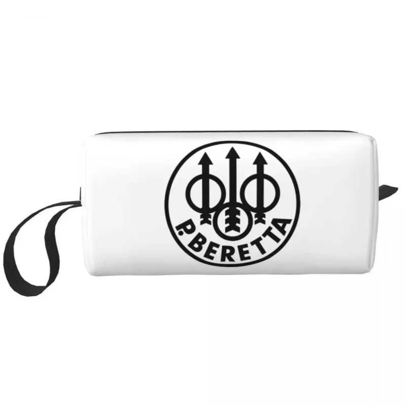 

Berettas Logo Cosmetic Bag Women Kawaii Large Capacity Military Gun Fan Makeup Case Beauty Storage Toiletry Bags