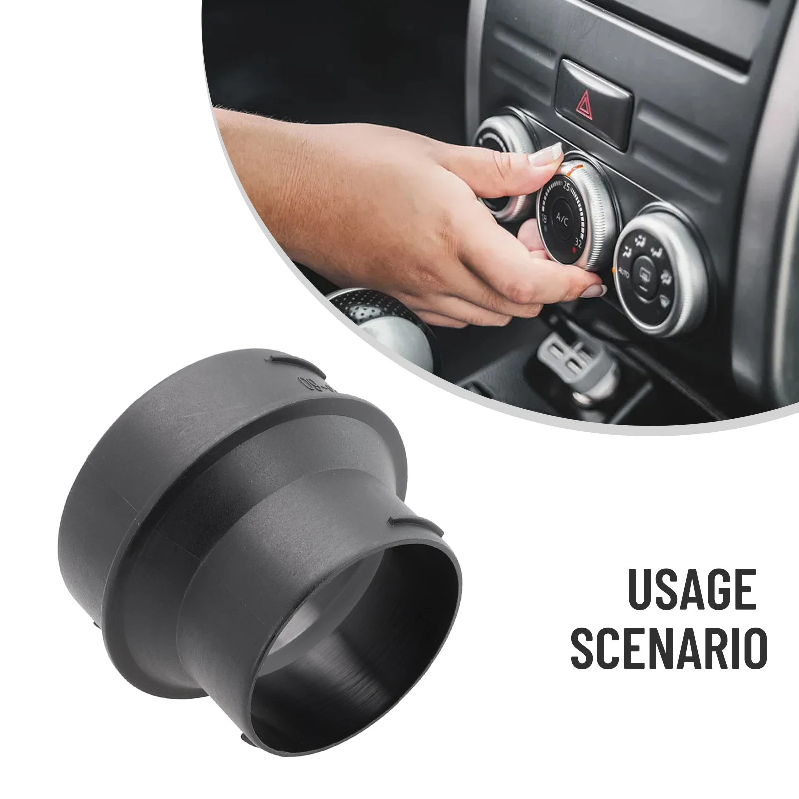 Engine Vent Outlet Parking Heater Air Outlet Diesel Heater Exhaust Pipe Connector 75mm-60mm Black Plastic Heating & A/C Parts
Engine Vent Outlet Parking Heater Air Outlet Diesel Heater Exhaust Pipe Connector 75mm-60mm Black Plastic Heating & A/C Parts