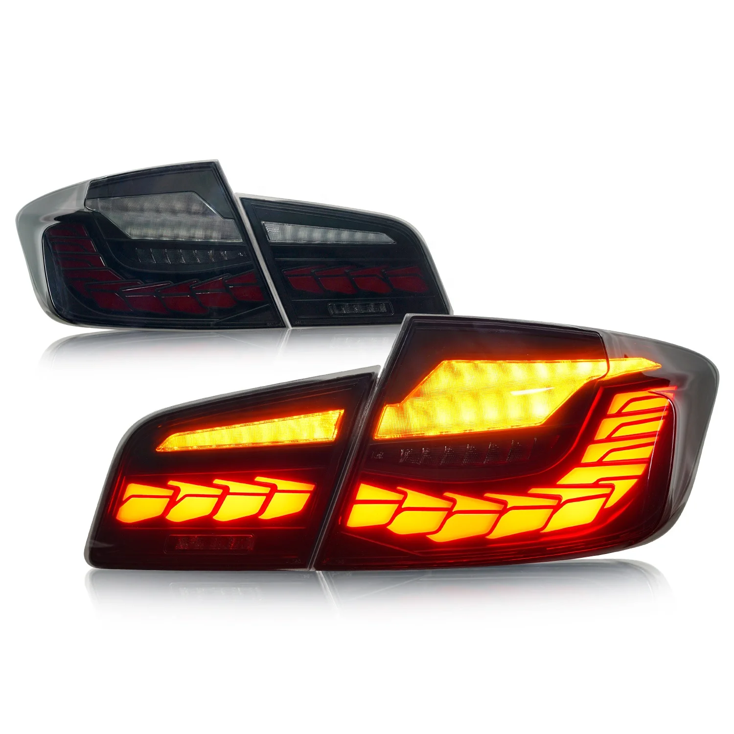 

Archaic wholesale F10 F18 520 525 530 2011-2017 M5 Led taillights with sequential signal For Bmw 5 Series full led taillights