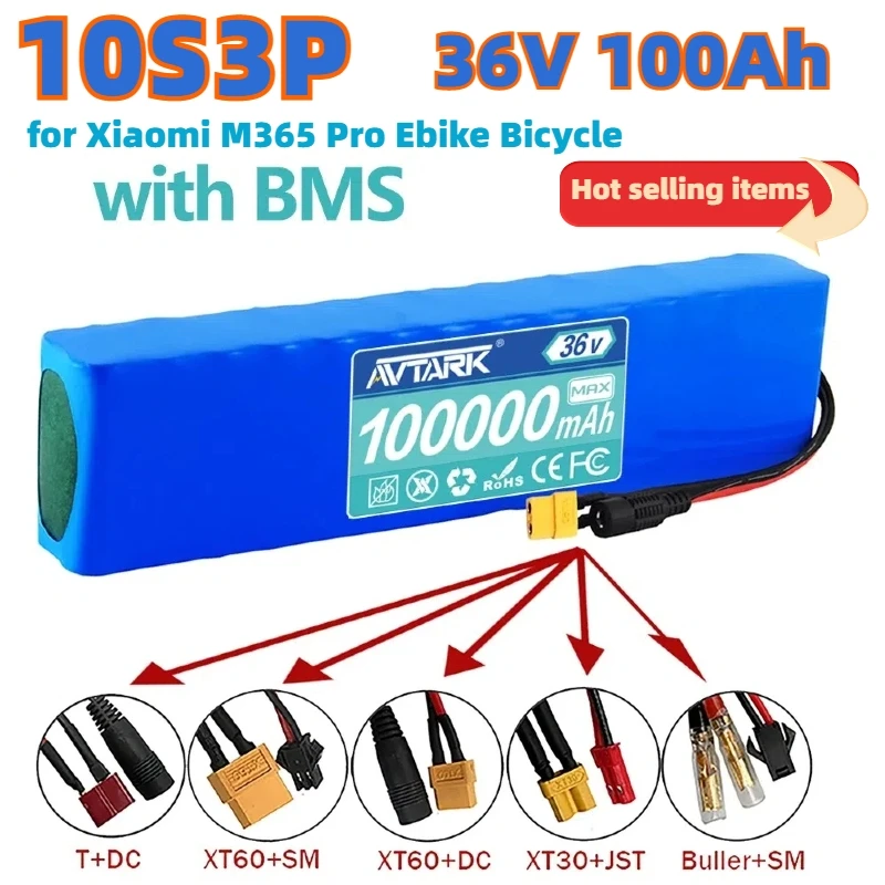 Новый перезаряжаемый литиевый аккумулятор 10S3P 36 В 18650 Ач 350 с встроенной системой управления яркостью для автомобиля мощностью 500 Вт 750 Вт 1000 Вт
Новый перезаряжаемый литиевый аккумулятор 10S3P 36 В 18650 Ач 350 с встроенной системой управления яркостью для автомобиля мощностью 500 Вт 750 Вт 1000 Вт