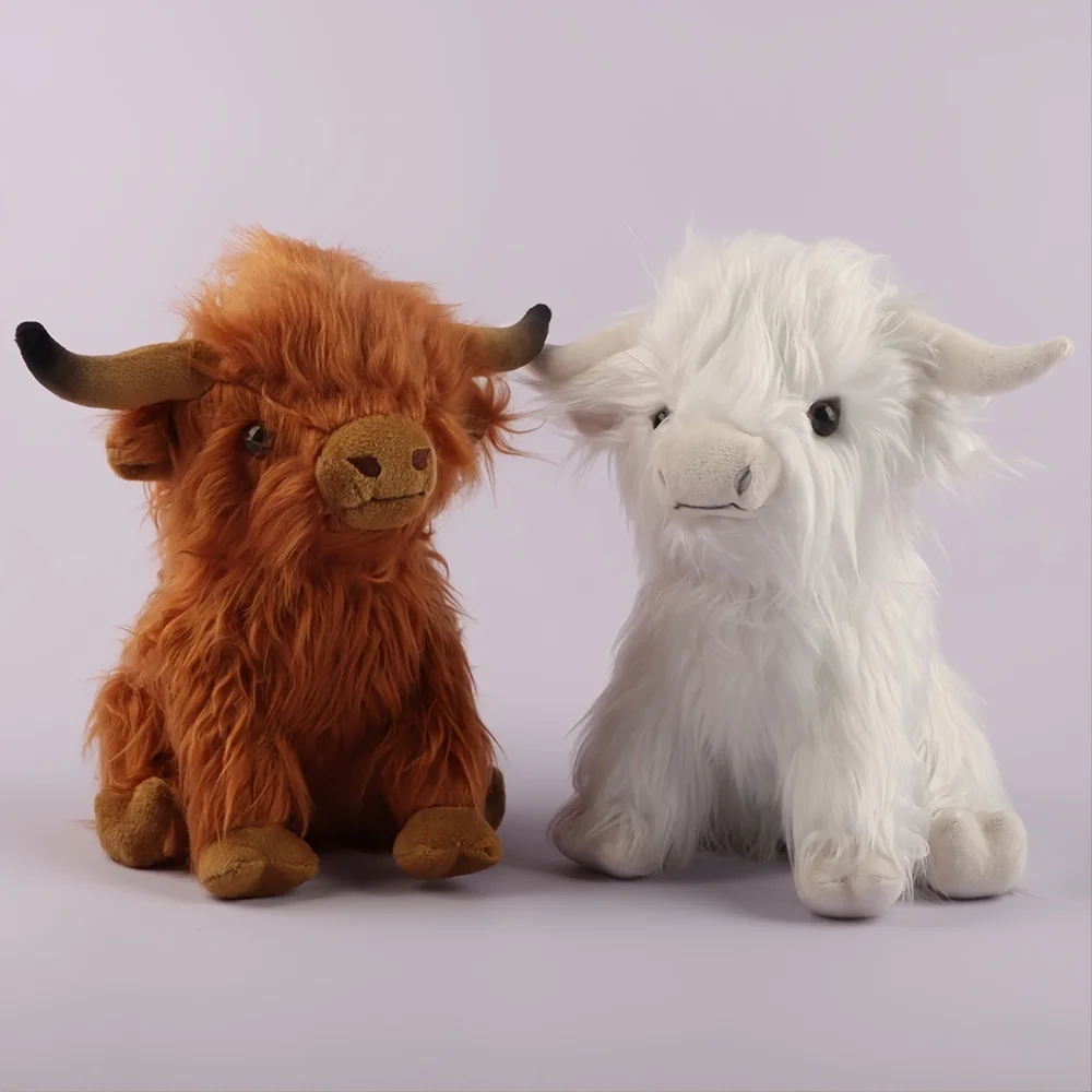 Simulation Highland Cow Plush Toy Soft Stuffed Animal Cow Plushie Baby Toys Throw Pillow Birthday Gift For Kids Boys Girls
Simulation Highland Cow Plush Toy Soft Stuffed Animal Cow Plushie Baby Toys Throw Pillow Birthday Gift For Kids Boys Girls