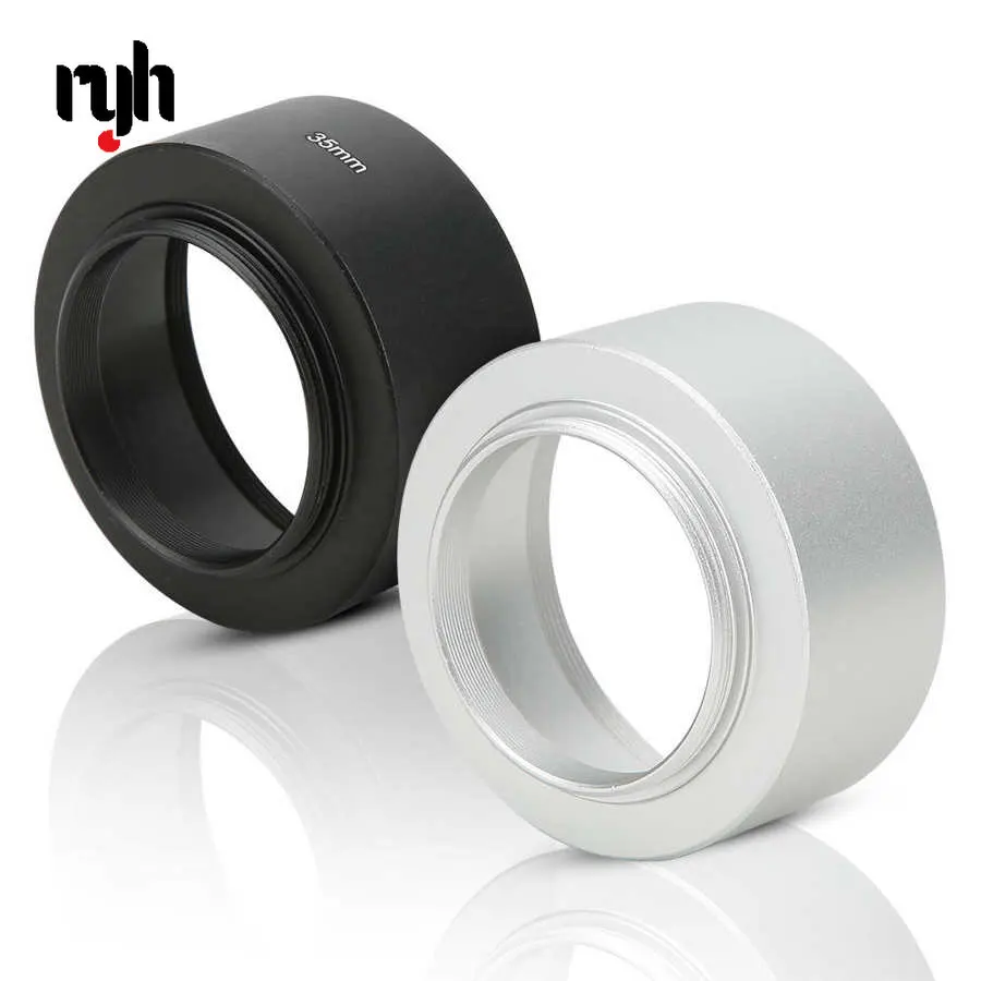 

Metal Aluminium Alloy Lens Hood for 35mm f1.7 / 50mm f1.4 Digital Camera CCTV Lens camera len part Camera Lens Hood