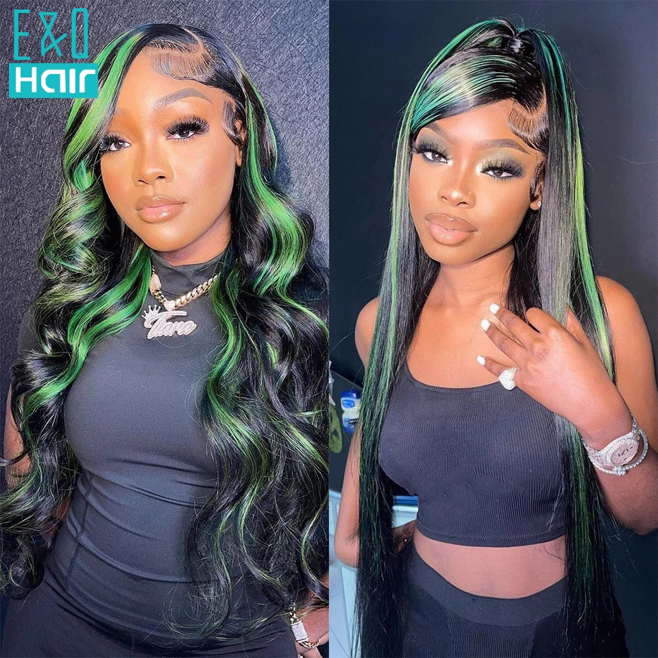 Highlight Green Body Wave Lace Front Wig 13x4 Straight Lace Frontal Wig Brazilian Human Hair Wigs Pre Plucked For Black Women
Highlight Green Body Wave Lace Front Wig 13x4 Straight Lace Frontal Wig Brazilian Human Hair Wigs Pre Plucked For Black Women
