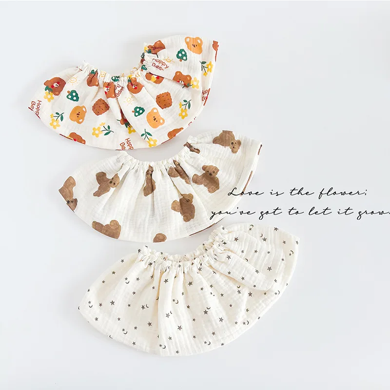 Baby Bibs Cotton Gauze Infant Bib Saliva Towel Elastic Snap Closure Newborn Accessoriess 0-2 Years
Baby Bibs Cotton Gauze Infant Bib Saliva Towel Elastic Snap Closure Newborn Accessoriess 0-2 Years