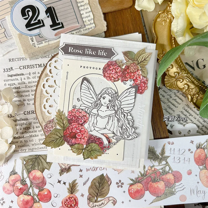 Винтажные фрукты Washi/PET Papeleria эстетические DIY наклейки журнальные материалы эстетические канцелярские принадлежности искусственные 5 см x 10 м
Винтажные фрукты Washi/PET Papeleria эстетические DIY наклейки журнальные материалы эстетические канцелярские принадлежности искусственные 5 см x 10 м