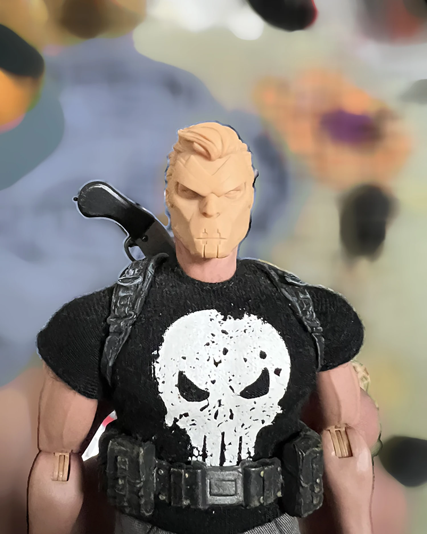 MacFarlane Unpainted Comics Punisher Mask Face Head Carved 1/12 Frank Head Model Toys Fit 7'' Action Figure
MacFarlane Unpainted Comics Punisher Mask Face Head Carved 1/12 Frank Head Model Toys Fit 7'' Action Figure
