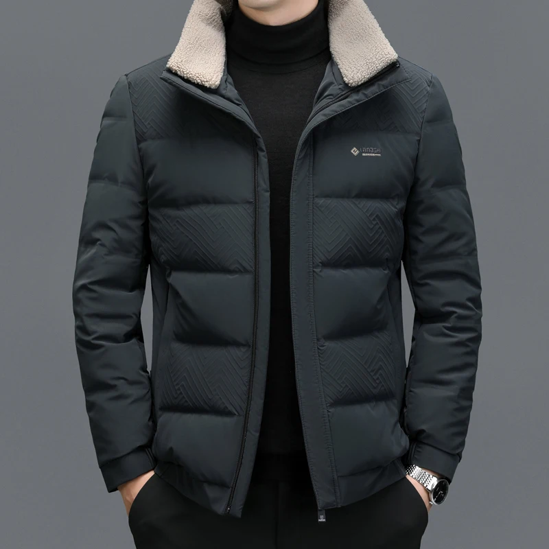 ZDT-8068 Winter New White Duck Down Down Coat For Men's Thickened Warm And Cold Proof Casual Coat With Detachable Collar
ZDT-8068 Winter New White Duck Down Down Coat For Men's Thickened Warm And Cold Proof Casual Coat With Detachable Collar