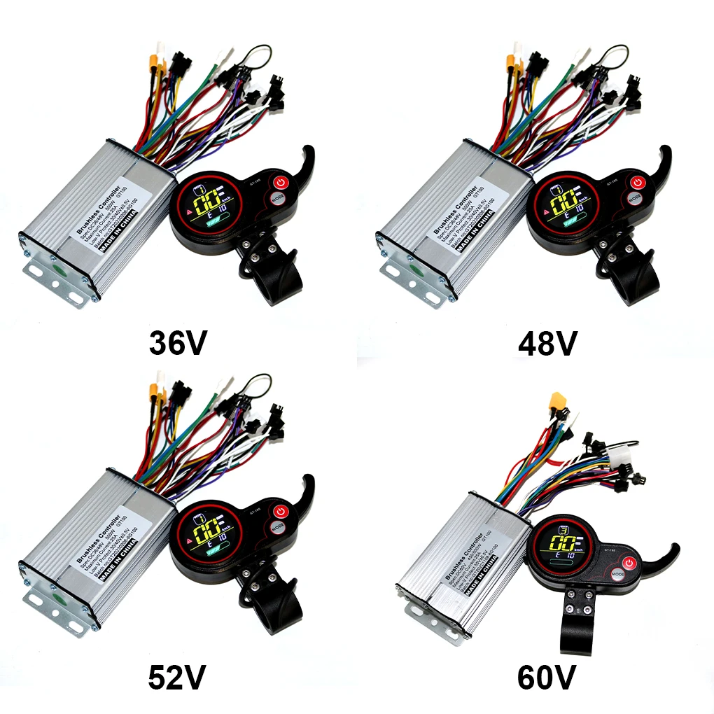 

Six Mosfet Electric Scooter Controller - Equipped With PAS And LCD Display Overcurrent Protection