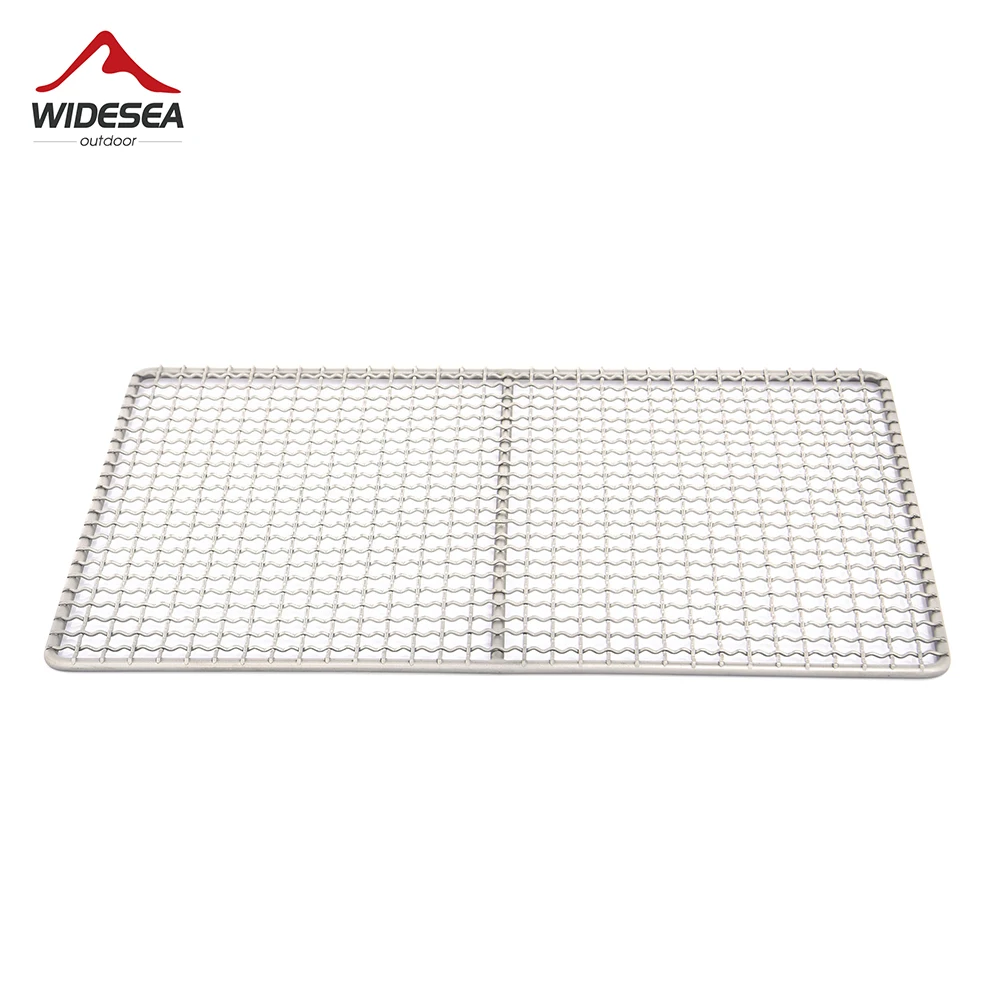 Widesea Titanium Charcoal BBQ Grill Tray Net for Camping Beach Picnic Barbecue Desk Tabletop Cooking utensils Outdoor Equipment
Widesea Titanium Charcoal BBQ Grill Tray Net for Camping Beach Picnic Barbecue Desk Tabletop Cooking utensils Outdoor Equipment