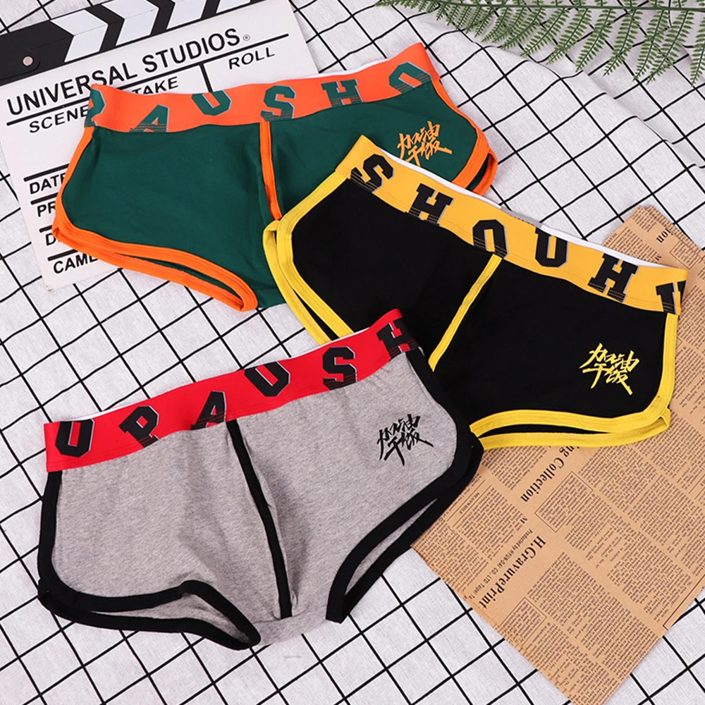 Men Underwear Cotton Convex Pouch Underpants Breathable Sports Briefs Trunks Bulge Pouch Трусы Мужские Plus Size New
Men Underwear Cotton Convex Pouch Underpants Breathable Sports Briefs Trunks Bulge Pouch Трусы Мужские Plus Size New