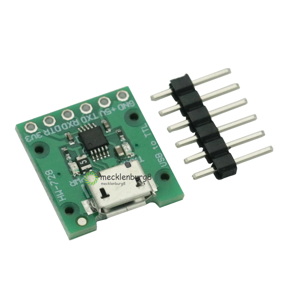 

CH340E USB to TTL Serial Converter 5V / 3.3V Alternative CH340G Module for Arduino Pro mini