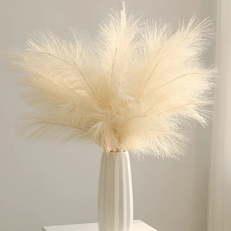 1-20pcs Fluffy Artificial Pampas Grass For Wedding Home Boho Decoration Bedroom Bulrush Flower Bouquet DIY Decor Reed Fake Plant
1-20pcs Fluffy Artificial Pampas Grass For Wedding Home Boho Decoration Bedroom Bulrush Flower Bouquet DIY Decor Reed Fake Plant