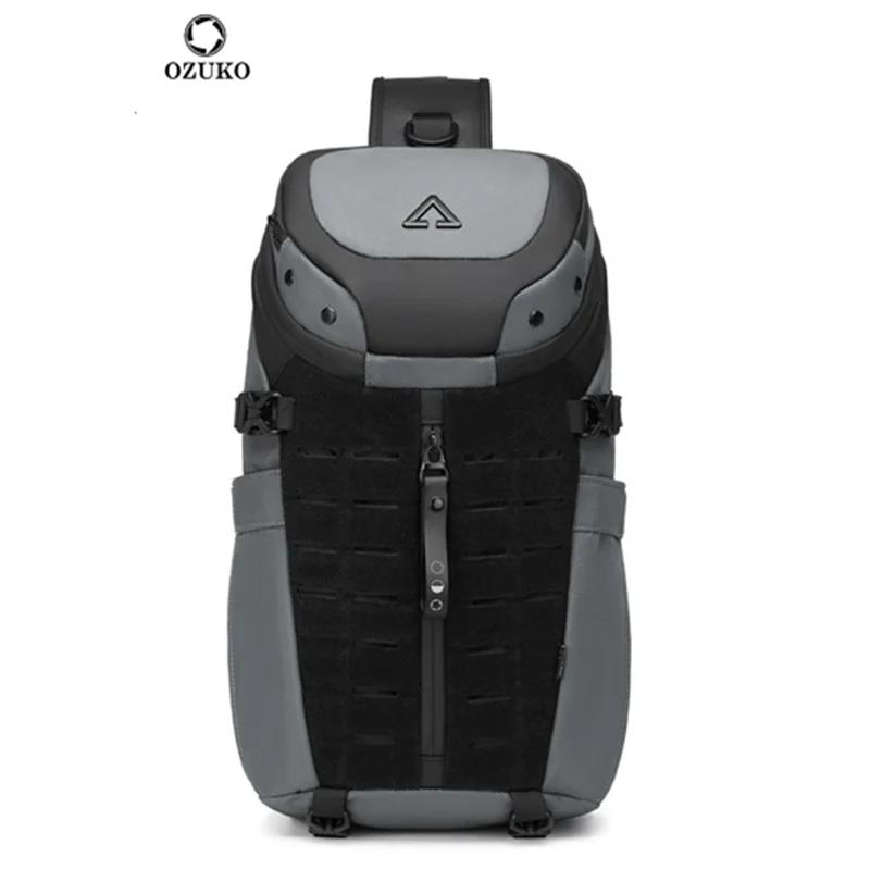 Ozuko Men's 12.9 Inch Tablet Chest Bag Sports Waterproof Crossbody Bag Men's Tactical Multi Functional Bag Men's Crossbody Bag
Ozuko Men's 12.9 Inch Tablet Chest Bag Sports Waterproof Crossbody Bag Men's Tactical Multi Functional Bag Men's Crossbody Bag