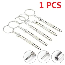 Portable 3 In 1 Screwdriver Eyeglass Sunglass Watch Repair Screwdriver Set Keychain Stainless Steel Mini Screwdriver Hand Tools
Portable 3 In 1 Screwdriver Eyeglass Sunglass Watch Repair Screwdriver Set Keychain Stainless Steel Mini Screwdriver Hand Tools