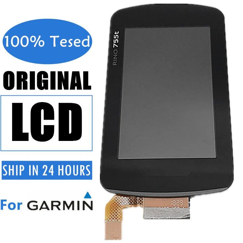 

Complete LCD Screen for GARMIN RINO, Handheld GPS Display Panel, Touchscreen Digitizer, Replacement, Free Post, 755T, 3"inch
