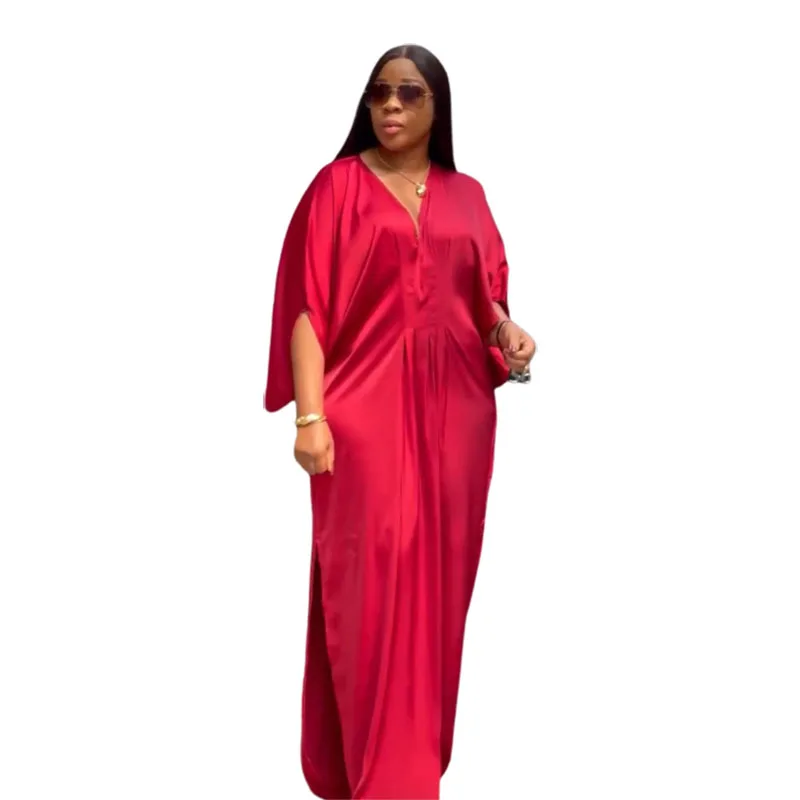 African Dresses for Women Summer Sexy African Women Short Sleeve V-neck Polyester Plus Size Long Dress African Robes XL-4XL
African Dresses for Women Summer Sexy African Women Short Sleeve V-neck Polyester Plus Size Long Dress African Robes XL-4XL