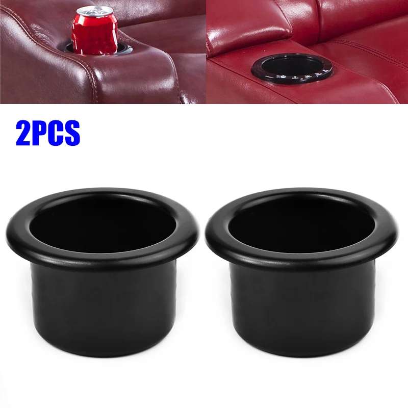 Automotive Durable Practical Useful Car Cup Holder Drinks 2pcs Black Plastic Seat Trailer Interior Replacement
Automotive Durable Practical Useful Car Cup Holder Drinks 2pcs Black Plastic Seat Trailer Interior Replacement