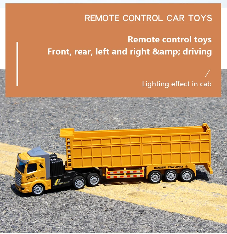 Generic 148 Truck HeavyDuty Semitrailer Remote Control Truck Radio Controlled Cars Jumia