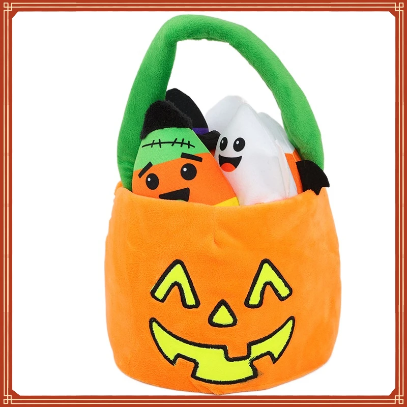 2023 New Halloween Cute Plush Toy Funny Candy Pumpkin Basket Halloween Pumpkin Bat Doll Children's Halloween Gift Birthday Gift
2023 New Halloween Cute Plush Toy Funny Candy Pumpkin Basket Halloween Pumpkin Bat Doll Children's Halloween Gift Birthday Gift